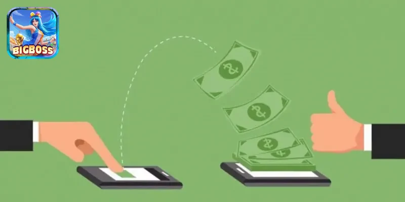 Ứng dụng rút tiền Bigboss dễ sử dụng